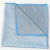 家政保洁专用七色毛巾吸水不易掉毛擦桌玻璃家务清洁厨房洗碗抹布 7条蓝色40*60CM玻璃镜面布