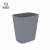 米奇特工 厨余垃圾桶卫生间无盖小垃圾桶 8L灰色方形23*16*26cm