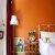 橘色粉色橙色色内墙乳胶漆室内自刷墙漆水性涂料油漆 甜蜜粉 2L