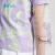 361度童装女童针织衫2024夏季新款小童潮流拼接假两件透气时尚长袖T恤 浅兰紫 120