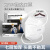 LISMkn95口罩头戴式呼吸阀防尘防工业活性炭KN95高效粉尘打磨防灰粉尘 白色头戴无阀*50只7层+独立装+ 均码