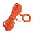救生绳子水上漂浮绳消防救援浮力救生圈安全绳户外游泳装备绳浮索 8毫米100米（安全钩+手环）