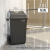 商用无盖垃圾桶大容量2023厨房超大方形户外40大号垃圾箱 20L长方带盖(+垃圾袋)