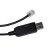 USB RJ11通讯线缆 适用3RAY数字心电图机PC联机线 1.8m