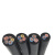 敏达 国标中型橡套线 三芯多股软橡套线缆100米  1盘 YZ 3*1.5平方 100米
