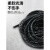 黑白缠绕管包线管电线保护套pe绕线管螺旋束线管收纳理线电源 白色Φ10(8.5米)