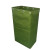 上柯 W0904 有机硅帆布袋绿色 1条 可定制（非库存货期：5天） 长50cm*宽50cm*高100cm