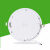 新款LED筒灯圆形面板灯照明平板灯6W 9W12W 18W牛眼 YM-MBD-3W(2.5寸)暖光80孔