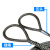 安达通 油性插编钢丝粗绳 吊起重吊装双扣吊索具 32.5米12米 
