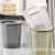 其他家垃圾桶2023新款家用大容量网红篓厕所客厅轻奢卫生桶办公室废纸篓 大号12L玛瑙绿
