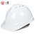 一盾免费印字 一盾国标加厚安全帽工地施工男领导建筑工程电力头盔定制logo印字 白色 四面透气ABS