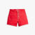李维斯（Levi's）女士牛仔短裤 复古80年代妈咪短裤 柔软轻便舒适日常百搭休闲裤 Red S