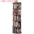 旋转书架360度书柜学生落地简易多层儿童绘本架省空间置物架 直径40cm暖白色两层