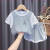 迪士尼（Disney）品儿童短袖促销套装夏季2024新款韩版宝宝女童中 浅粉色 80cm