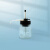 上海求精可调定量加液器 I型 II型量程0.38ml 1ml 5ml 10ML配透明白瓶 棕瓶子玻璃 新款可调10ml（透明玻璃瓶）