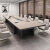 悦肯新款会议桌加厚长条桌椅组合现代简约长方形大中型办公室洽谈桌 2.4米*12米会议桌
