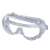 定制劳保眼镜PVC镜体喷漆护目镜防镜防尘眼镜防沙眼镜眼罩塑料 大四珠 可内戴眼镜