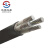 沈缆红星 国标四芯铝缆YJLV 3*300+1*150平方铝芯架空户外电线电缆 1米