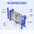 板式换热器 304不锈钢换热器 可拆工业冷却器海水蒸汽板式换热器 BR055换热面积100m