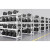 穆运 仓储货架置物架轻型承重200kg/层100*80(40+40)*100mm=2层白色主架定制
