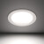 FSL佛山照明LED筒灯客厅卧室过道嵌入式天花灯全铝射灯客厅桶灯 7W/白玉银边/正白/开孔105-110mm