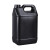 加厚黑色塑料桶密封遮光化工原料方形空桶2/3/5/6/10L升 25L方桶蓝色7个装小包