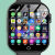 纯灿北极晨智能表S9可以玩游戏的手表大屏华强北下载APP儿童电话手表 【版】128G大容量-蓝色