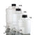 HDPE塑料放水桶下口瓶放水瓶5L10L25L50L龙头瓶蒸馏水桶酸碱纯水 配件：水龙头一个 白盖放水桶(整套)25L
