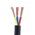 安准华 软铜三芯电缆线 电力电缆 4平方 1米