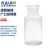 KAIJI LIFE SCIENCES玻璃广口试剂瓶油样瓶化学实验瓶密封磨砂口带盖样品瓶白大口125ml 1个