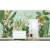 初尚轻奢田园风壁画东南亚植物电视背景壁布热带雨林餐厅高端客厅墙布 【整张】18D超浮雕工艺