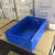 飞机厨房手推车餐车储物箱通用配套塑料铝透明抽屉收纳盒 蓝色水杯格
