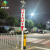 东莞厂家太阳能警示灯 黄闪太阳能道口标 路口发光标志注意行人桩 太阳能道口标简版