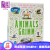动物主题格林童话故事书 英文原版 The Animals Grimm 儿童英语读物