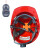 科力信KLX-051AQM 加厚安全帽（配防近电报警器）红色 1 顶