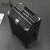 袋鼠（KANGAROO）行李箱2023新款静音轮结实耐用铝框旅行箱男女学生密码箱大容量 银色-挂钩款 24寸(黄金尺寸)