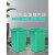 户外玻璃钢铝塑垃圾桶内桶内胆环卫果皮箱公园方形圆形塑料收纳桶 玻璃钢长方形桶353651