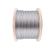 牵跃 镀锌钢丝绳 起重钢丝缆绳牵引绳  防锈镀锌钢丝 银白色 单位：米  34.5mm 