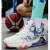 随梦郎（SUIMENGLANG）男士篮球鞋批发系带时尚跑步鞋2023春季新款运动鞋男鞋子 红色 39