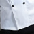 韩曼柯 厨师服长袖厨房春秋男女后厨蛋糕店饭店料理服务员工作服上衣套装 印绣logo 黑色短袖上衣+围裙 M 