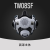 重松TW08SF多功能传声器电焊煤矿油漆甲醛面具原装 主体 (无芯) M码(中码)