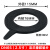 橡胶法兰垫片密封垫圈 圆形无孔防水垫阀门管道 优质胶皮垫 DN50 （10片装/3mm）2.5寸 DN65 带波纹