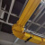 阻燃黄PVC光纤槽道光纤线槽ABS槽机房数据中心布线尾纤走线跳线槽 120槽道