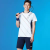 2024年yy羽毛球服男款女夏季网球服女短裙套装速干大赛服装 女套装配深蓝色短裤 M