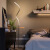 艾睿益极简北欧客厅落地灯创意个性沙发卧室置物架一体网红装饰氛围台灯