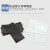 埠帝电焊玻璃镜片焊工面罩透明白玻璃加厚防护8号黑玻璃氩弧焊帽 大黑玻璃10号110x90mm100片装