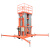 移动式铝合金高空作业平台 液压升降机 取料机云梯升降台 双桅载重200公斤升高14米