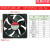 台湾dc12v24v散热风扇变频器电箱工业机柜轴流风机 EEC0252B1-000C -A99