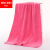 洛楚（Luxchic）420g洗车毛巾深粉色60x180x2条 擦车巾加厚抹布保洁清洁毛巾清洁用品
