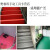 pvc防滑垫牛筋耐磨防水塑料地毯防滑地垫楼梯走廊满铺地板垫地胶 红色人字形 09米宽1米长（牛筋材质）
